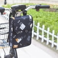 thumbnail image 4 of TIELUTT Car Hanging Bag Car Handle Front Large Capacity Three Storage Bag Motorcycle Hanging Reflectors for Bikes Night Pedal Assist Bikes for Adults Bike Saddle Pack Bike the Patchwork Bike, 4 of 4