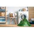 thumbnail image 2 of Ahgly Tapis Rectangulaire Lavable en Machine Intérieur Vert Émeraude Profond, 5 Pieds x 7 Pieds, 2 of 7
