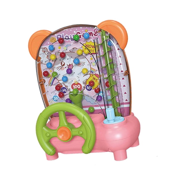 lionlar Machines à Haricots à Ramasser pour Enfants Machine de Flipper Interactive pour Filles Garçons Extérieur Rose Sans Pieds