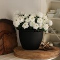 thumbnail image 2 of The HC Companies Sevilla Self-Watering Pot with Internal Disk, 14 Inch, Black, 2 of 2