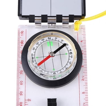Boussole Légère avec Règle, Boussole de Navigation Portable, pour Voyager et Camper
