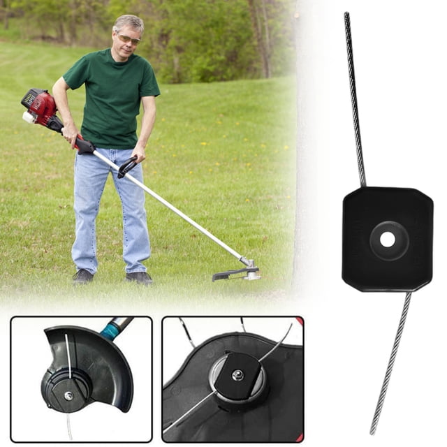 Grass Trimmer Head Replacement | 150mm Plastic Wire String Line | Universal Weed Cutter Attachment | Lightweight Lawn Mower Parts | Durable Garden Tool Accessory | Single Pack