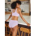 thumbnail image 4 of Jockey Culotte Moderne pour Femmes en Coton Biologique Extensible à Logo - Lot de 3, 4 of 6