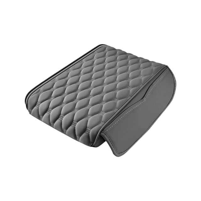 Car Center Console Armrest Protector 2025 Upgrade Leather Armrest Cover Cushion With 2 Storage Bags Universal Seat Pad Interior Accessories Protector For Most Vehicle