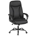 thumbnail image 1 of Costway 400 LBS Big & Tall Leather Office Chair Adjustable High Back Task Chair, 1 of 10