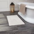 thumbnail image 1 of Tapis de bain en coton réversible doux et absorbant Fabstyles Basix, 1 of 4