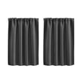 thumbnail image 2 of PRETXORVE Solid Color Curtains Living Room Bedroom Kitchen Partition Curtains Home Curtains, 2 of 3