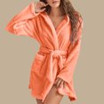 thumbnail image 1 of Gift TIMIFIS Womens Robe Plush Soft Robe , Warm, Fleece Bathrobe Winter Warm Pajamas Shower Nightgown pring/Summer, 1 of 6
