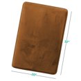 thumbnail image 3 of 1 Large Clara Clark Bath Mat Bathroom Rug - Absorbent Memory Foam Bath Rugs - Non-Slip, Thick, Cozy Velvet Feel Microfiber Bathrug, Plush Shower, Toilet- Floor Bathmats Carpet - Brown - 20"x32", 3 of 6