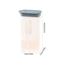 thumbnail image 3 of Cold Kettle With Lid 1.2L Large Capacity Fruit Teapot Ecologically Friendly Food Grade Kettle Ecologically Friendly For Hot And Cold Kettle, 3 of 6