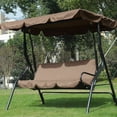 thumbnail image 4 of Housse de Balançoire Chaise Imperméable Coussin Patio Jardin Cour Extérieur Siège de Remplacement, 4 of 10
