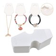 thumbnail image 2 of MesaSe 100Pcs Jewelry Price-Label Self Adhesive Fold Over Tags Bracelet Kraft-Paper, 2 of 15