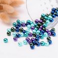 thumbnail image 3 of HLONK 1Bag Pastel Mix Pearlized Glass Pearl Beads Mixed Color 8mm Hole  1mm, 3 of 4