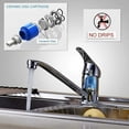 thumbnail image 5 of Classic 360 Degree Rotating Kitchen Faucet in Solid Brass, 5 of 5