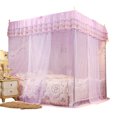 thumbnail image 1 of Luxury Princess Four Corner Post Bed Curtain Canopy Netting Mosquito Net Bedding (L), 1 of 13