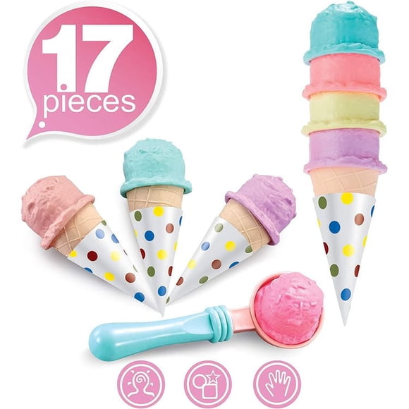 Toy Chef Counter Top Ice Cream Set