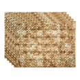 thumbnail image 1 of Fasade 18in x 24in Traditional Style 6 Bermuda Bronze Backsplash Panel 5 Pack, 1 of 5