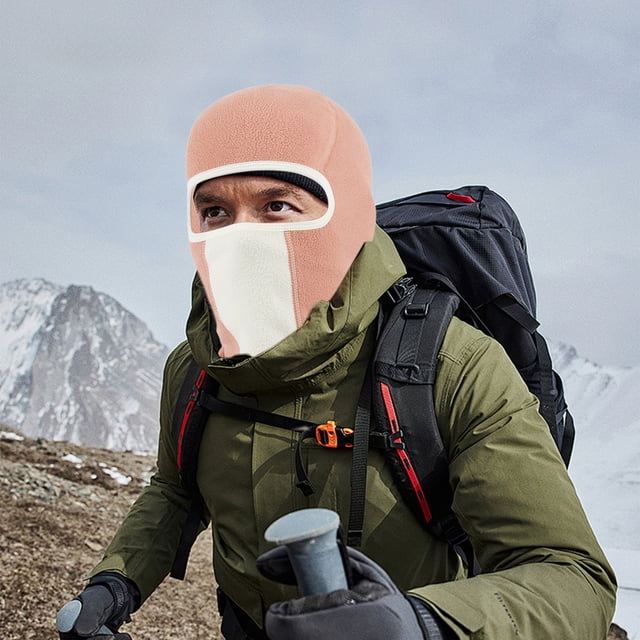 Face Mask Skin Care,Winter Face Mask,Winter Outdoor Warm Riding Mask Face Protection Neck Protection and Mouth Protection Integrated Hood Cold Fleece Hat,Gaiters Face Mask,Comfortable Face Masks