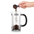 thumbnail image 3 of Cafetière à piston Française Chambord, 34 oz, chrome, 3 of 4