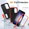thumbnail image 4 of for Samsung Galaxy S24 5G Case, Samsung Galaxy S24 5G Phone Case with Built in Kickstand, Shockproof/Dustproof/Drop Proof Heavy Duty Military-Grade Rugged Protective Cover for Samsung Galaxy S24 5G, 4 of 8