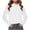 White, variant on Yammkia Long Sleeve Shirts Girls Girls Tops Long Sleeve Fall Girl Shirts Fall Girls Long Sleeve T Shirts Kids Tops Crewneck Tees Size 12-13 (Brown,12-13 Years)