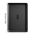 thumbnail image 2 of Heavy Duty Steel Baking Sheet Non Stick Oven Pan For Even Heating Roasting Cooking And Results, 2 of 5
