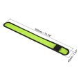 thumbnail image 2 of Unique Bargains LED Wristband, 2 Pack Light Up Bracelets LED Armbands Wrist Band, Yellow, L, 2 of 6