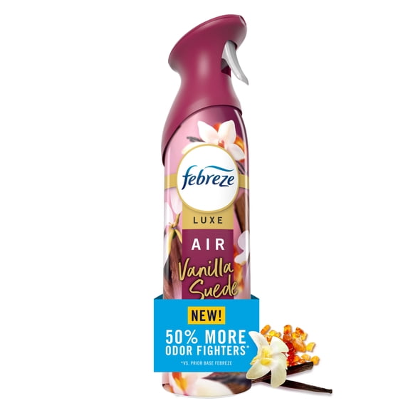 Assainisseur d’air en vaporisateur Febreze Air, éliminateur d’odeurs dans les pièces de la maison, Suède et vanille, 1 unités