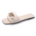 thumbnail image 1 of Lightweight Slippers Comfort Casual Slippers Open Toe Platform Beach Sandals for Women Girl, 1 of 7