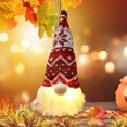 thumbnail image 3 of FAROOT Cartoon Christmas Forest Elder Doll Decoration with LED Lights, 3 of 7