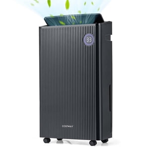 Costway 4500 Déshumidificateur Ft pour sous-sol avec 4 Modes 3-Color Indicateur 24H Minuterie