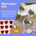 thumbnail image 2 of 10 Sheets Rhinestone Stickers Children Hand Nail Sticker Kids Acrylic Decals Three-dimensional Student DIY Love Heart Crafts Label Table Party Red, 2 of 8