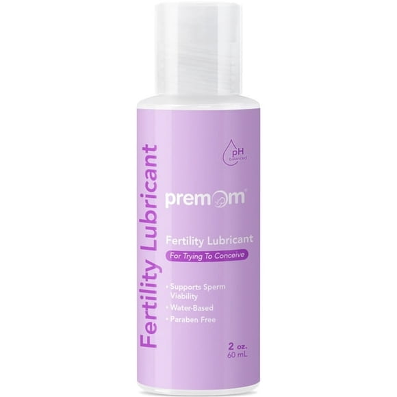 Premom Water Based Fertility Lubricant | pH Balanced | Paraben Free | 2 fl Oz, Pf-lbt-t2