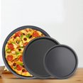 thumbnail image 2 of 6-10In Microwave Oven Pan Chip Tray Dish Pizza Bacon Baking Non-Stick Cook Tray, 2 of 11