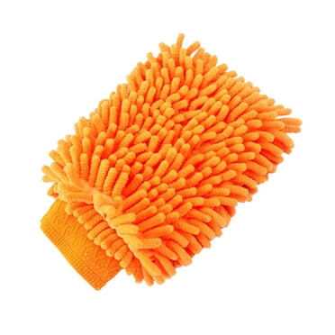 Amdohai 1PCS Gant de Lavage de Voiture en Chenille Microfibre de Qualité Supérieure Sans Rayures Gant de Lavage de Voiture Éponge