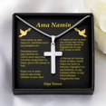 thumbnail image 2 of Ama Namin Lord's Prayer in Tagalog Cross Card, 2 of 7