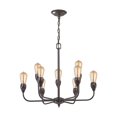thumbnail image 1 of Elk Lighting Vernon 9 Lustre Léger en Bronze Frotté à l'Huile, 1 of 1