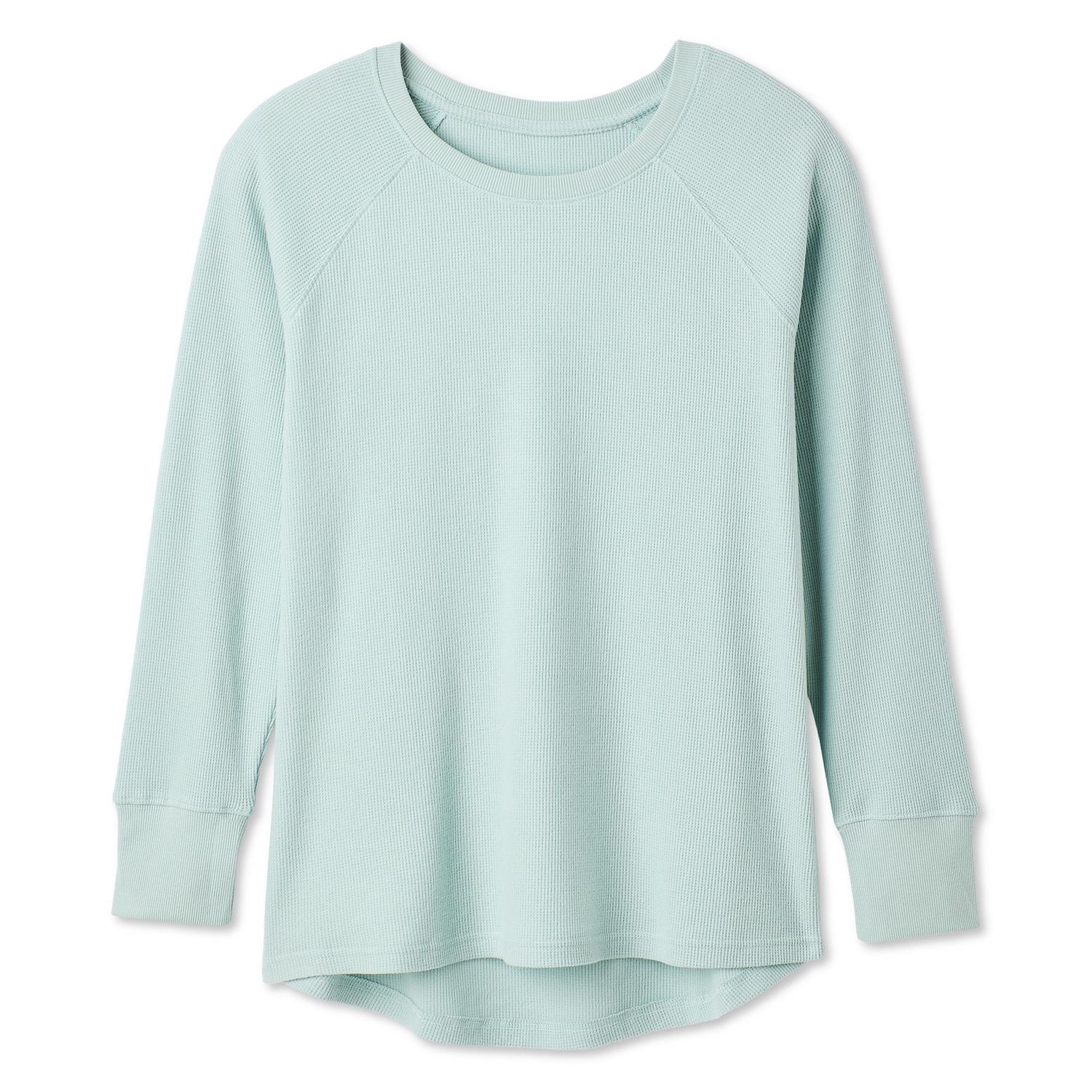 George Women's Plus Long-Sleeve Raglan Sleep T-Shirt