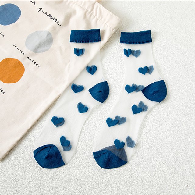 Chaussettes de Noël Mode Femmes Mesh Dames Respirabilité Patchwork Mince Femmes Bas Femmes Chaussettes sur l'Éclairage