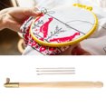 thumbnail image 4 of Tambour Hook, French Embroidery Crochet Ergonomically Designed Handle Comfortably Hold  For Embroidery For Sewing For DIY Crafts, 4 of 8