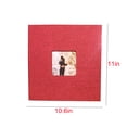 thumbnail image 3 of Large Photo Album Self Adhesive For 4x6 8x10 Pictures Magnetic Album DIY 40 Blank Pages, 3 of 5