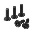 thumbnail image 1 of Unique Bargains Flanged Button Head Socket Cap Screws, 50 Pack M3x10mm 304 Stainless Steel Bolts, 1 of 5