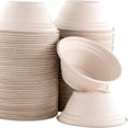thumbnail image 4 of 50 Pcs Bol Jetable Biodégradable Écologique pour Cuisine, Contenant pour Utilisation Chaud Froid, 4 of 10