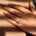 thumbnail image 4 of TIMIFIS Rings Knuckle Stacking Rings Rhinestone Rings Set For Women 2PCS Stackable Ring Bands Engagement Wedding Rings for Women;Teen Girls;Man - Summer, 4 of 7