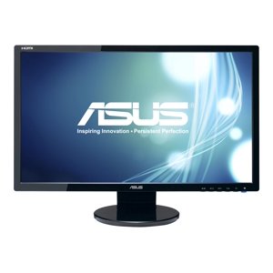 ASUS VE248Q - LED monitor - 24" - 1920 x 1080 Full HD (1080p) - 250 cd/m�� - 1000:1 - 2 ms - HDMI, VGA, DisplayPort - speakers - black