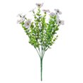 thumbnail image 1 of Pompotops 7-pronged Violet Simulation Flower Bouquet Decoration And Flower Arrangement Clearance, 1 of 7