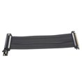 thumbnail image 1 of PCIE 4.0 X16 Extender Riser Cable, EMI Shielding Flexible PCIE 4.0 X16 Cable, Female 90 PCIE GPU Graphic Card Extension Cable for RTX3090ti RTX3090 RTX3070ti RTX3070, 1 of 8