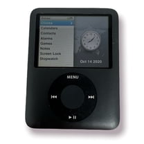 Apple iPod Nano 3rd Gen 8GB Black, MP3 Player, Excellent Condition