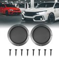 thumbnail image 2 of Unique Bargains 2pcs 6.5' Gray Car Speaker Cover Steel Mesh Sub Woofer Subwoofer Grill Protector, 2 of 6