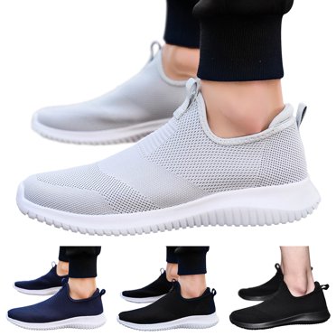 LEEy-world Chaussures de Golf pour Hommes Espadrilles pour Hommes Décontractées Athlétiques Chaussures de Tennis Chaussures de Gym Coureur Mode Sport Chaussures de Course Route Jogging Espadrilles, Gris